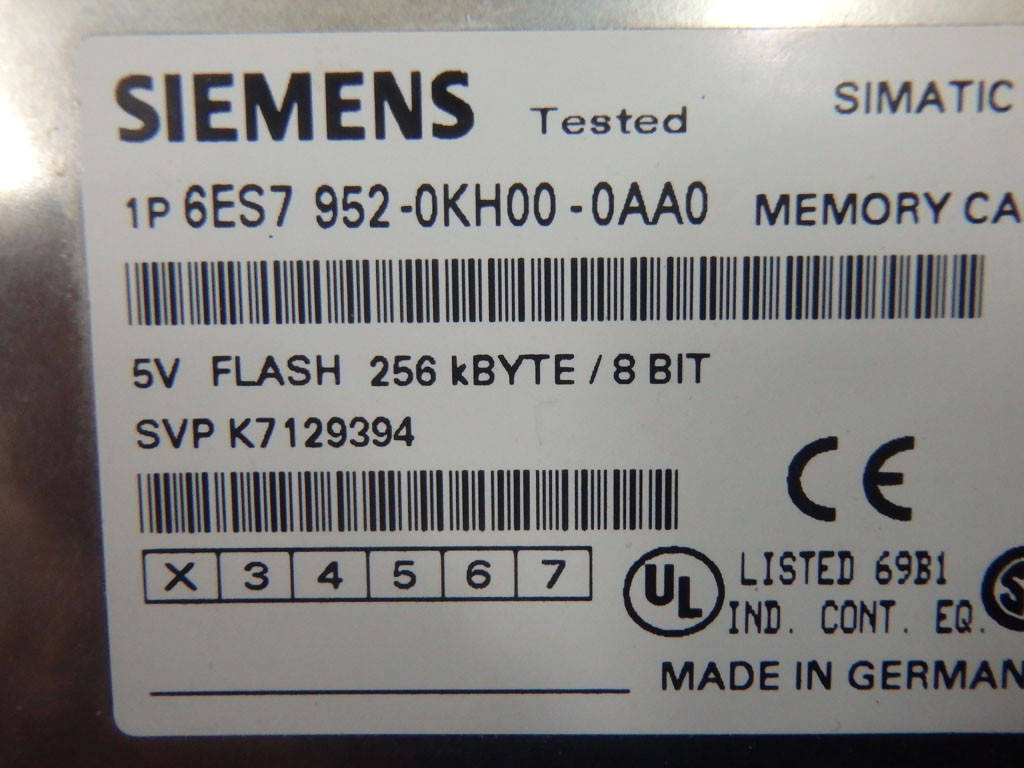 SIEMENS 6ES7952-0KH00-0AA0