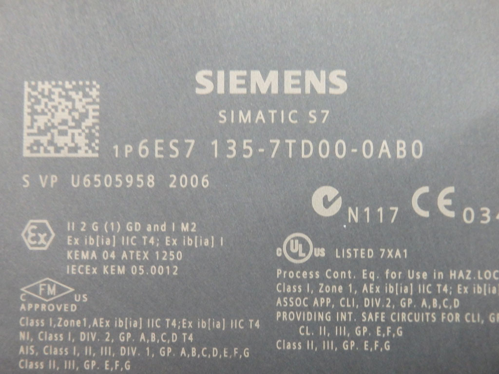 SIEMENS 6ES7135-7TD00-0AB0