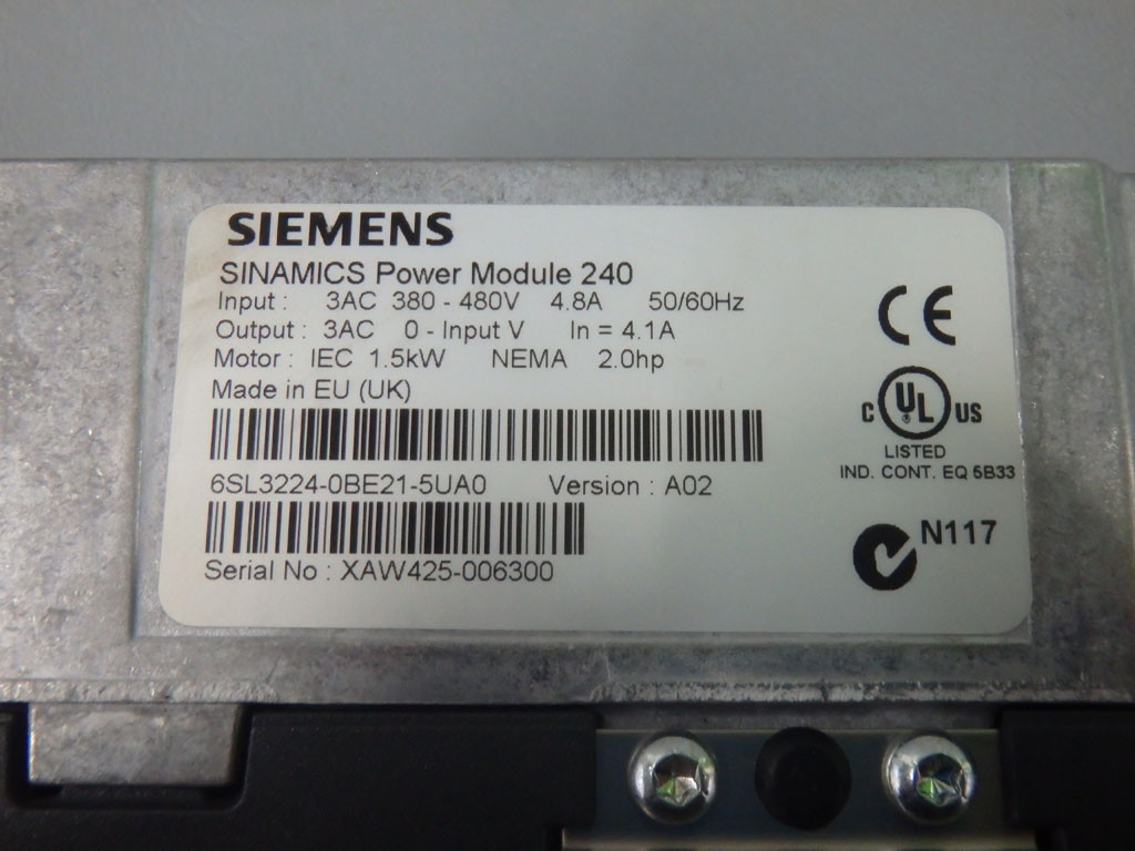 SIEMENS 6SL3224-0BE21-5UA0