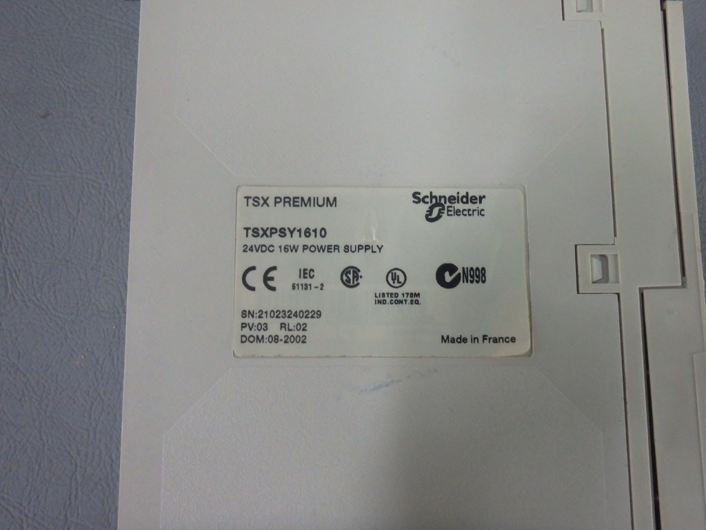 SCHNEIDER  TSXPSY1610