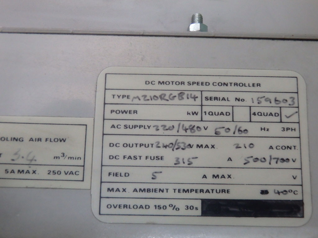 CONTROL TECHNIQUES M210RGB14