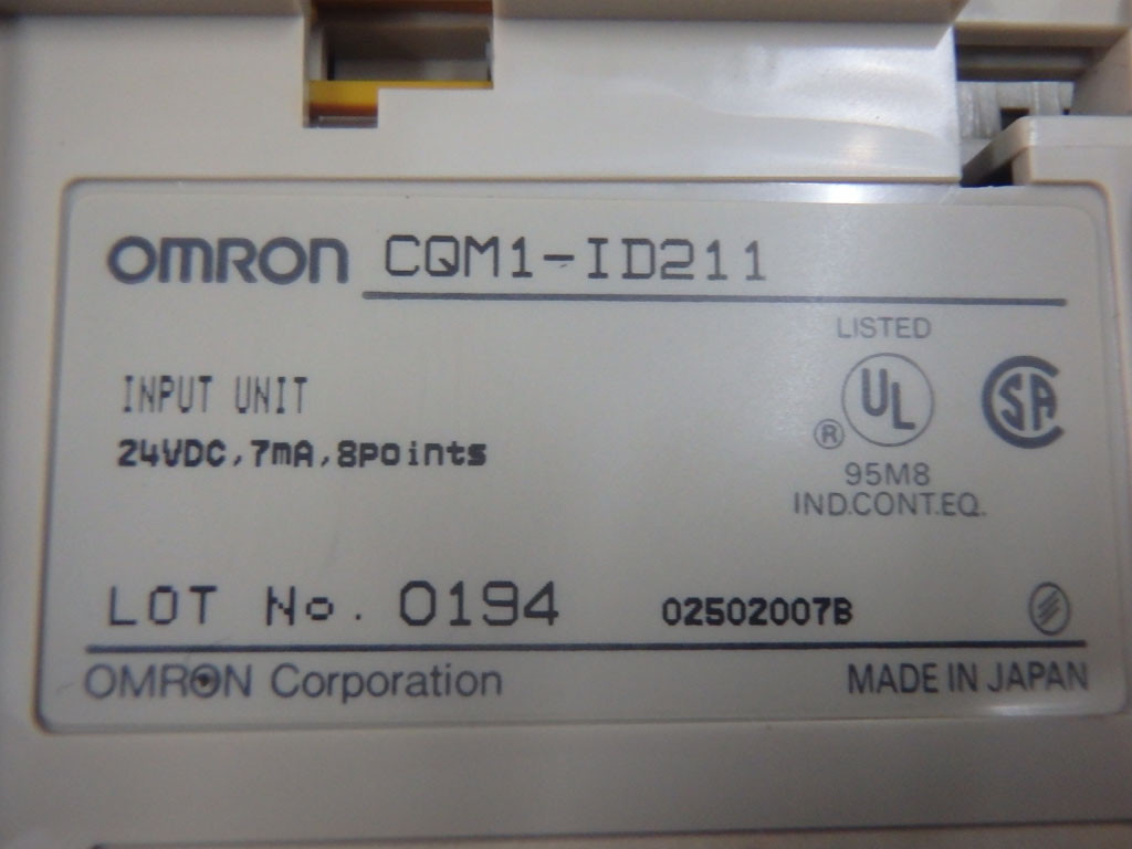 OMRON CQM1-ID211