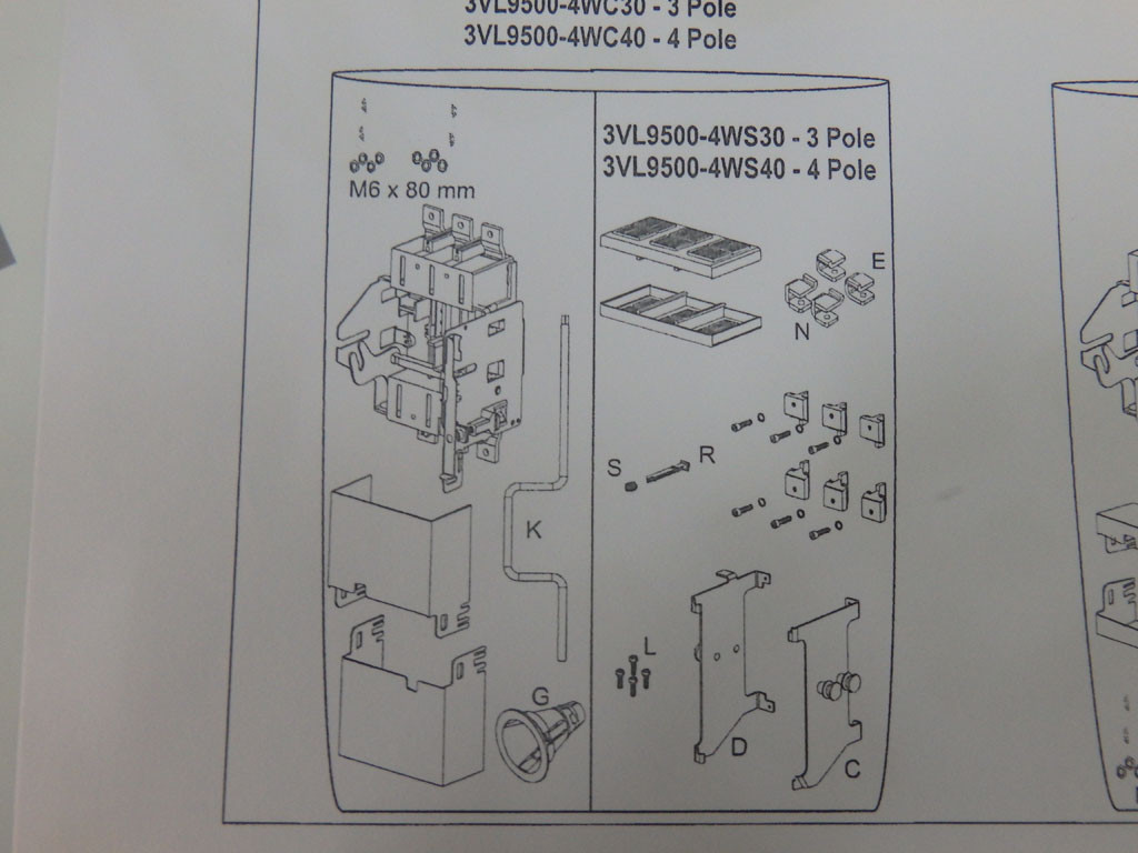 SIEMENS 3VL9500-4WC40