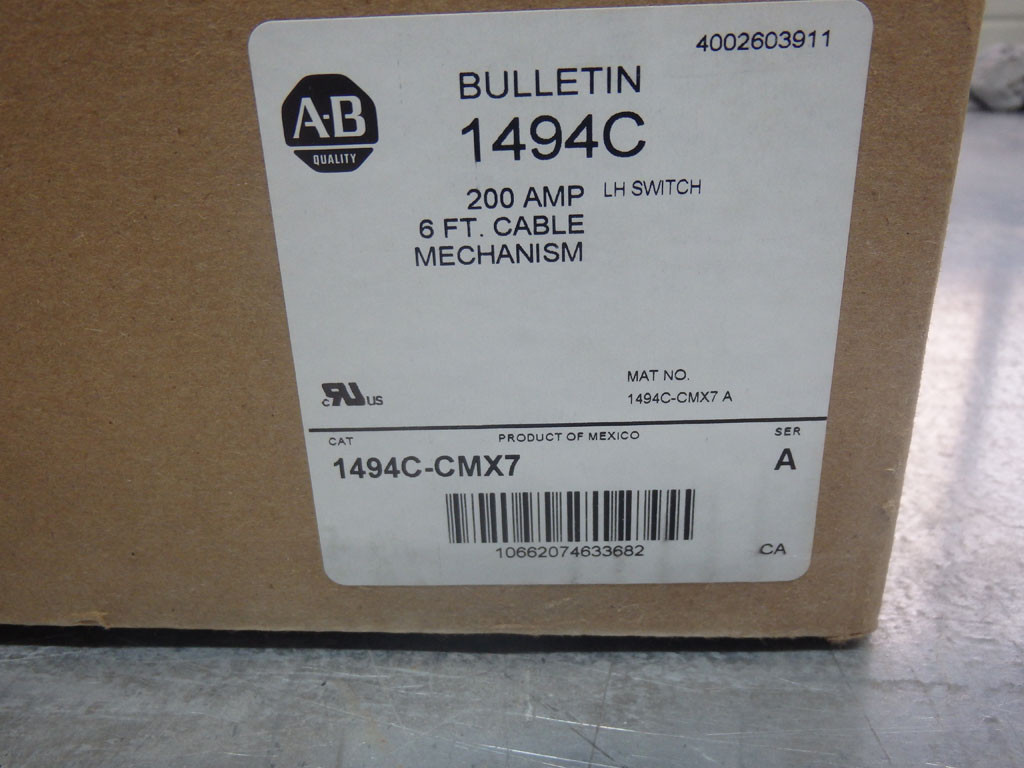 ALLEN-BRADLEY 1494C-CMX7