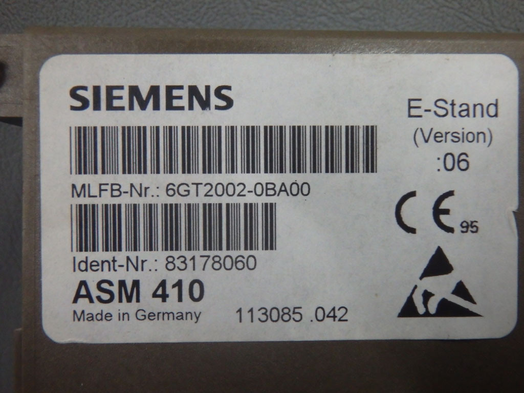 SIEMENS 6GT2002-0BA00