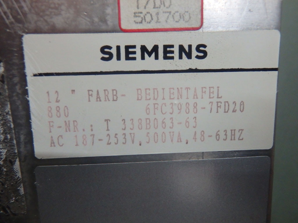 SIEMENS 6FC3988-7FD20
