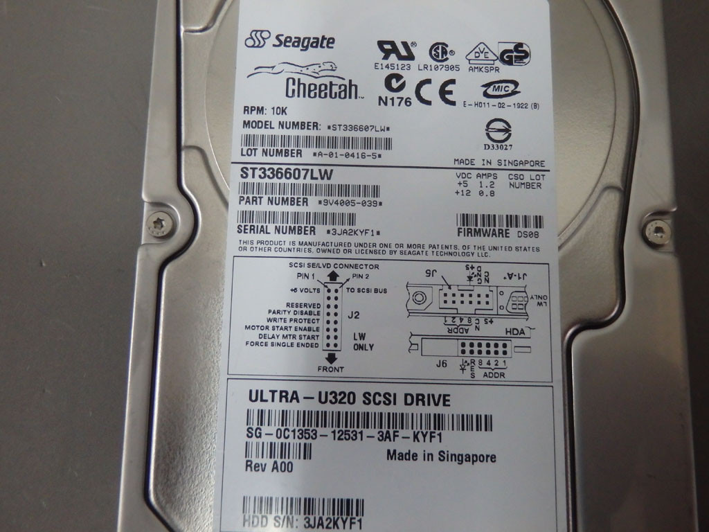 SEAGATE ST336607LW