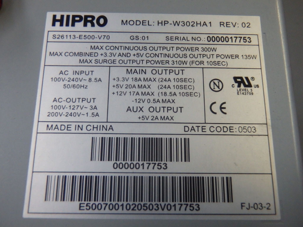 HIPRO HP-W302HA1