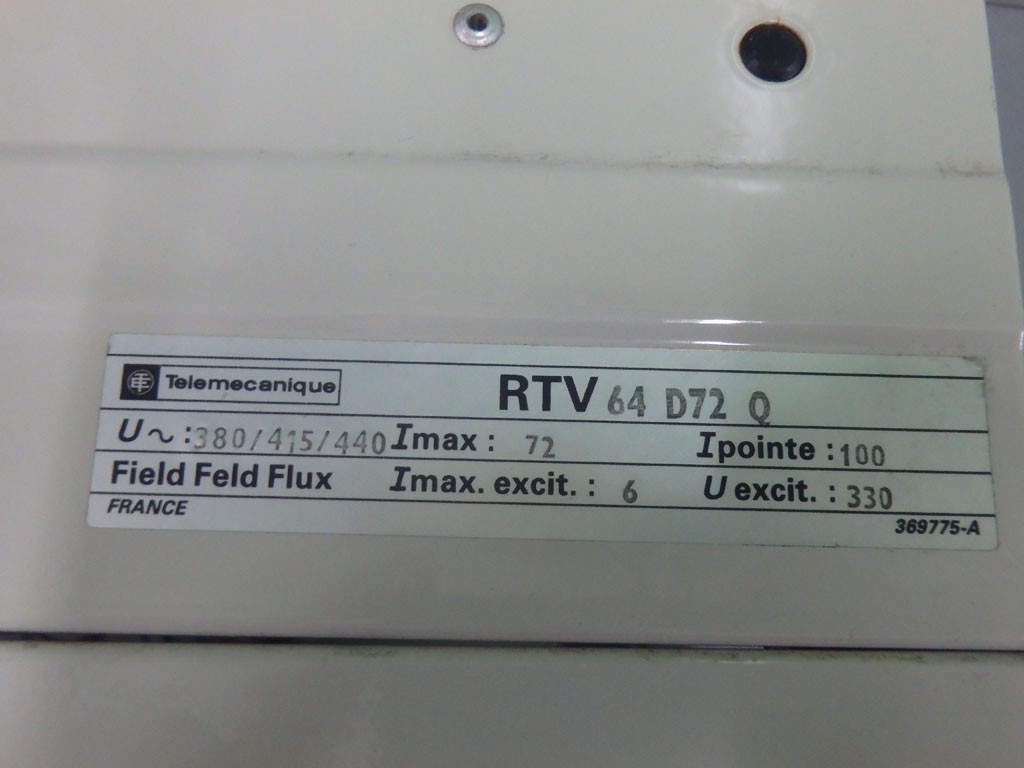 TÉLÉMÉCANIQUE  RTV64D72Q