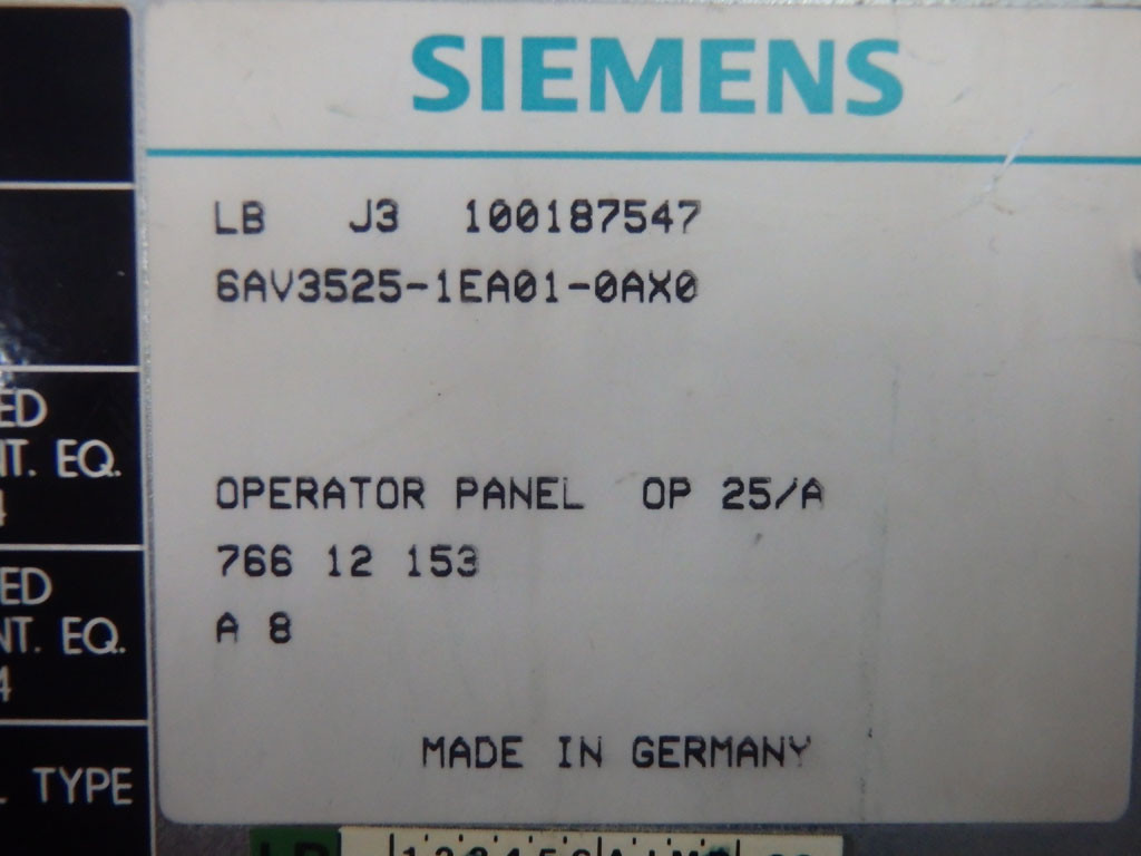 SIEMENS 6AV3525-1EA01-0AX0