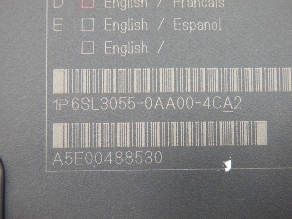SIEMENS 6SL3055-0AA00-4CA2