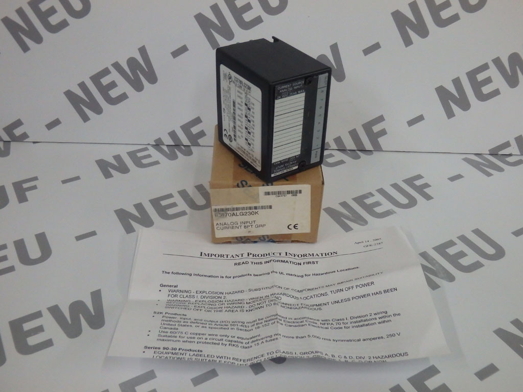 GE FANUC IC670ALG230