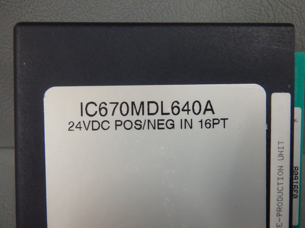 GE FANUC IC670MDL640