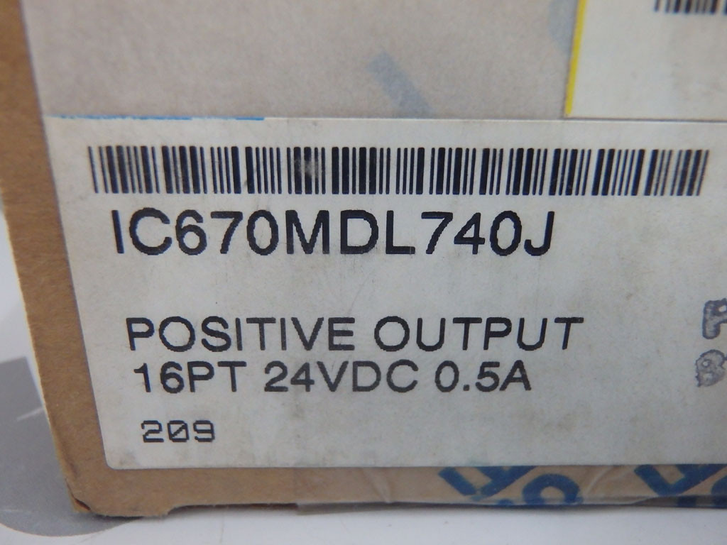 GE FANUC IC670MDL740