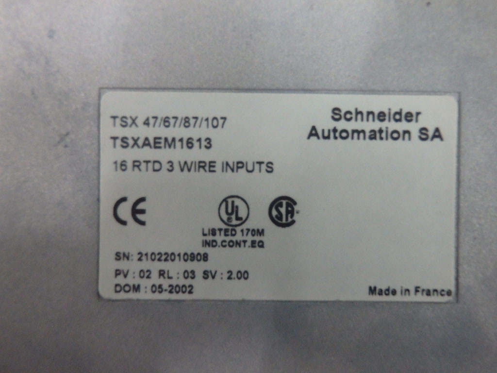 TÉLÉMÉCANIQUE  TSXAEM1613