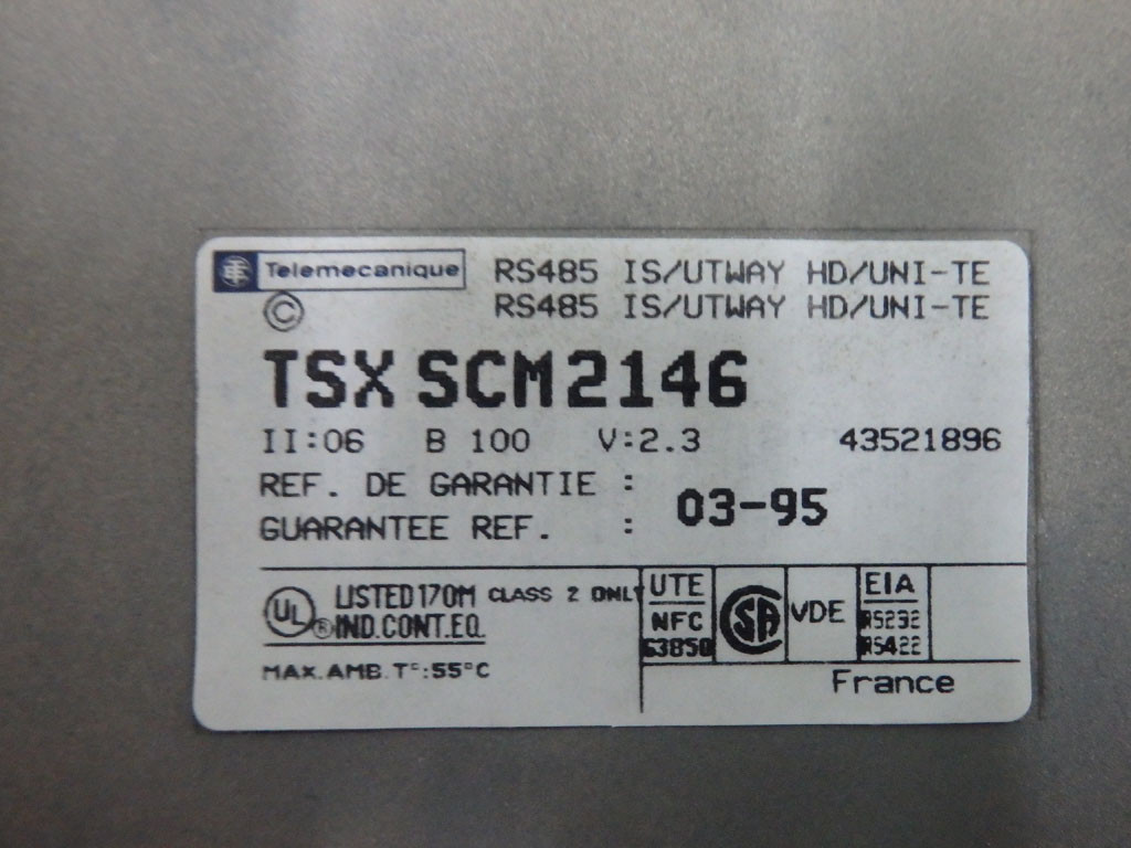 TÉLÉMÉCANIQUE  TSXSCM2146