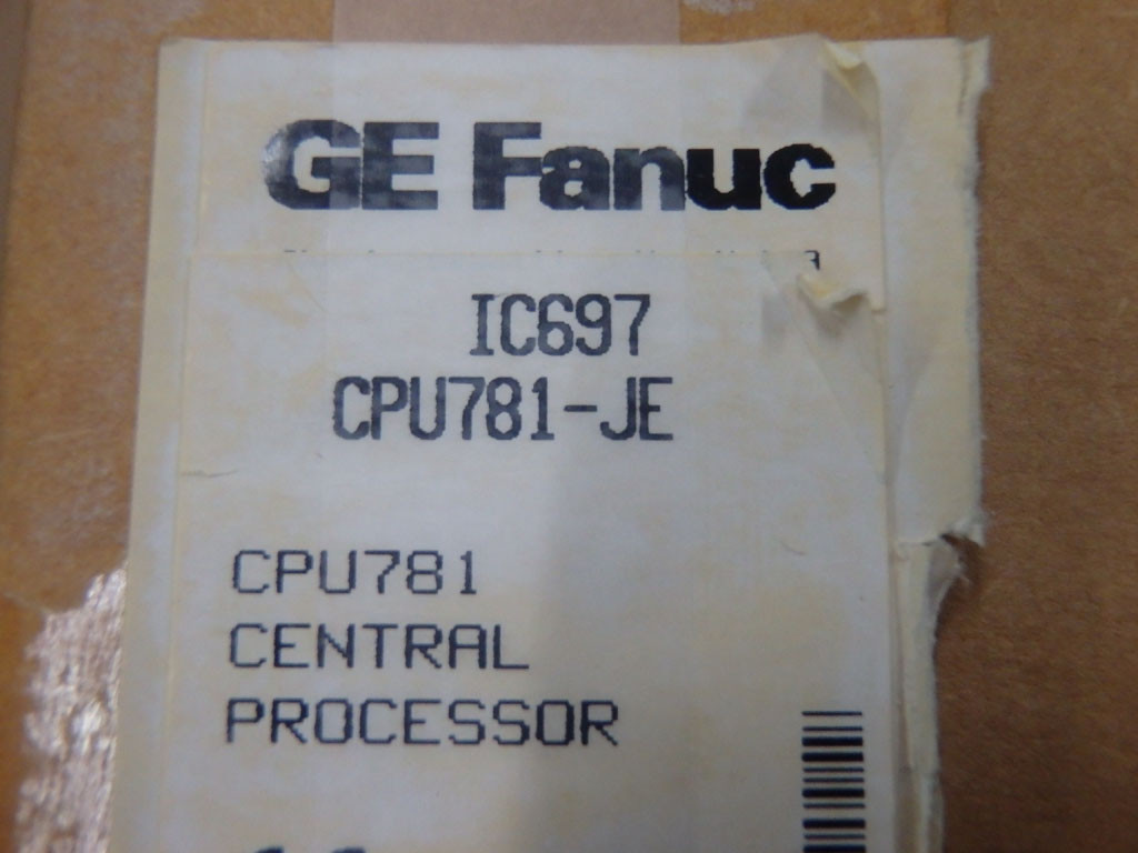 GE FANUC IC697CPU781