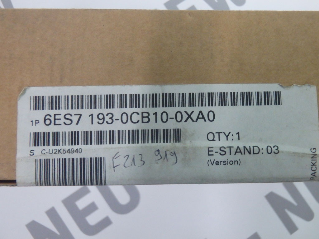 SIEMENS 6ES7193-0CB10-0XA0