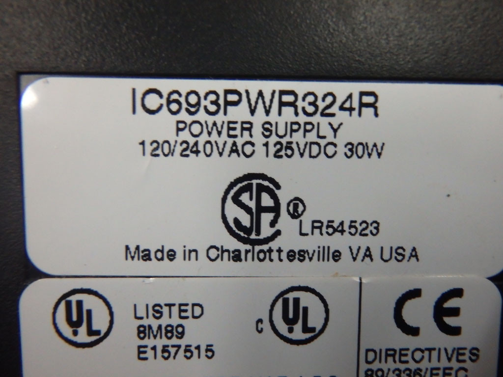 GE FANUC IC693PWR324