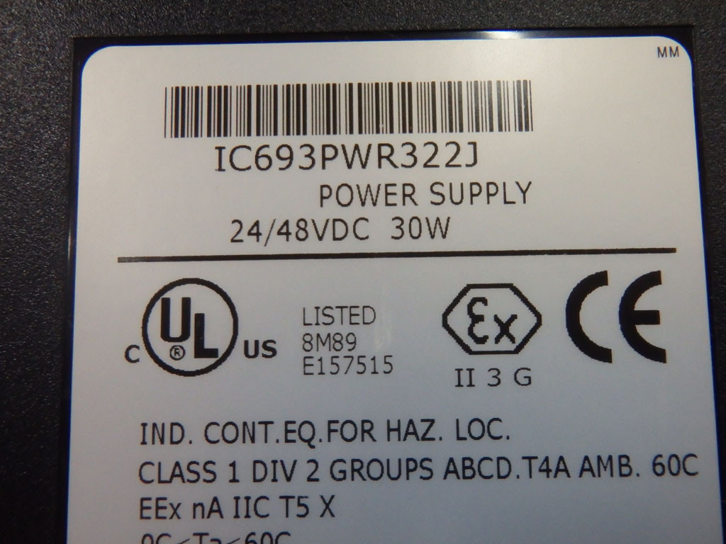 GE FANUC IC693PWR322