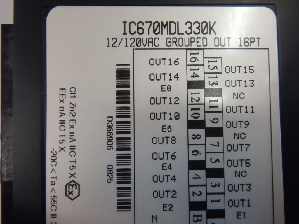 GE FANUC IC670MDL330