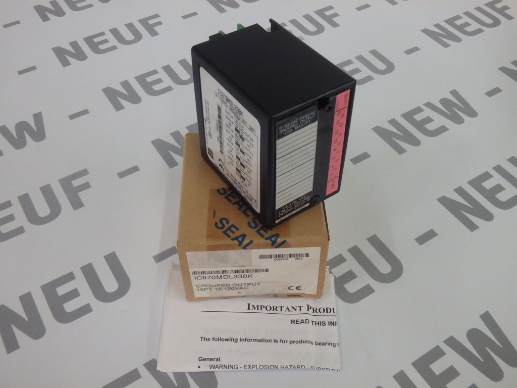 GE FANUC IC670MDL330