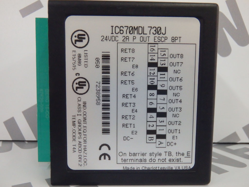 GE FANUC IC670MDL730