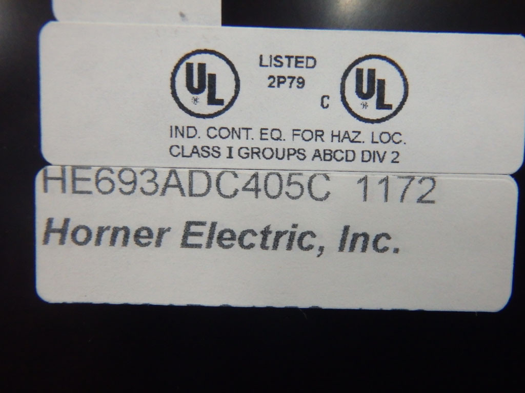 HORNER ELECTRIC HE693ADC405C