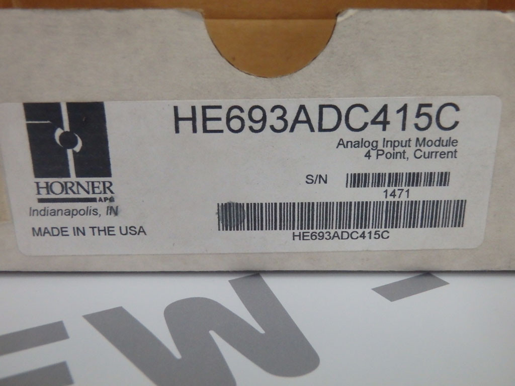 HORNER ELECTRIC HE693ADC415C