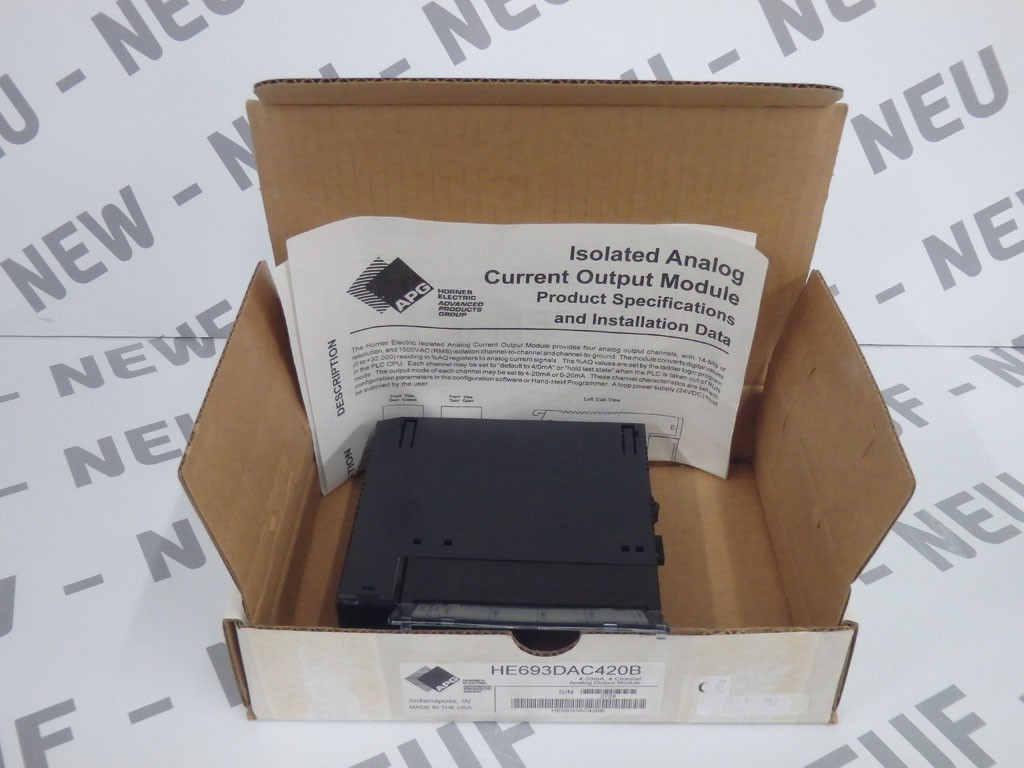 HORNER ELECTRIC HE693DAC420B