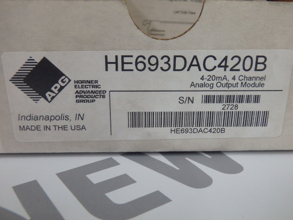 HORNER ELECTRIC HE693DAC420B