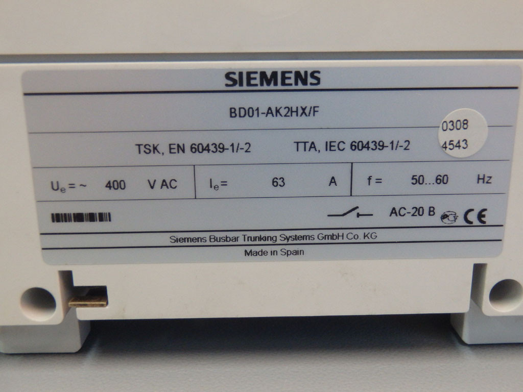 SIEMENS BD01-AK2HX/F