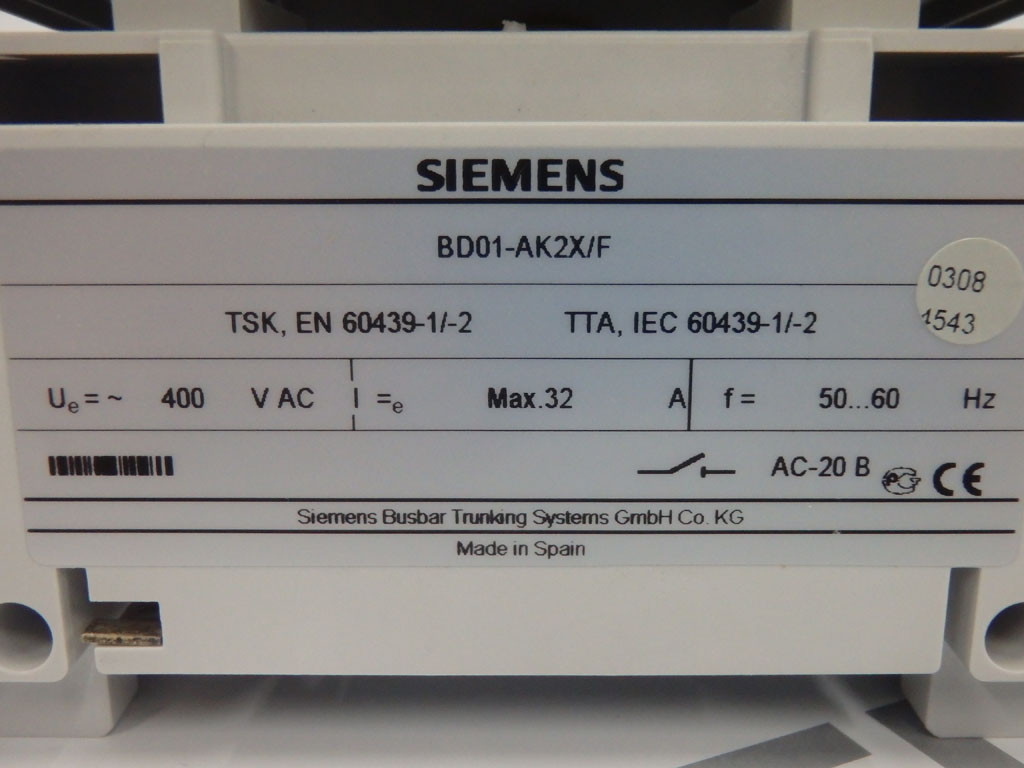 SIEMENS BD01-AK2HX/F
