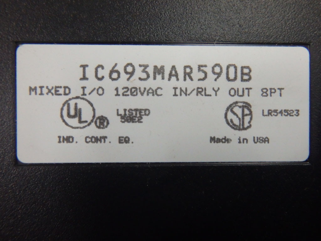 GE FANUC IC693MAR590