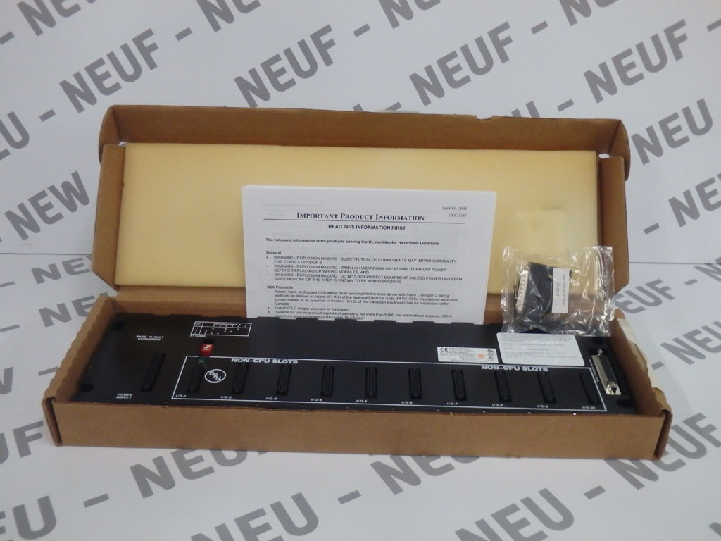 GE FANUC IC693CHS392
