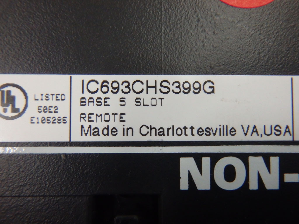 GE FANUC IC693CHS399