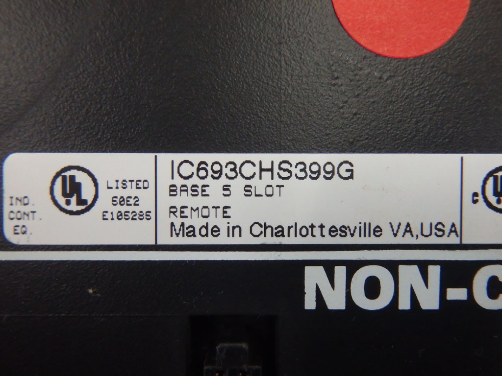 GE FANUC IC693CHS399