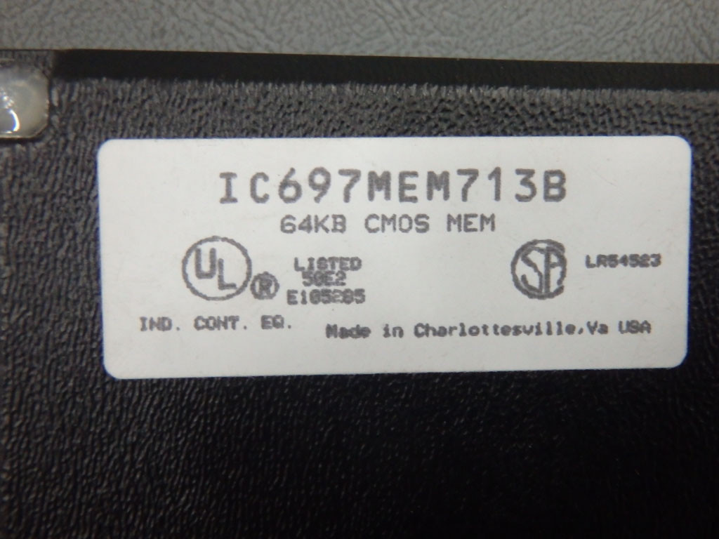 GE FANUC IC697MEM713B