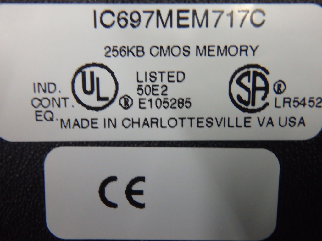 GE FANUC IC697MEM717C