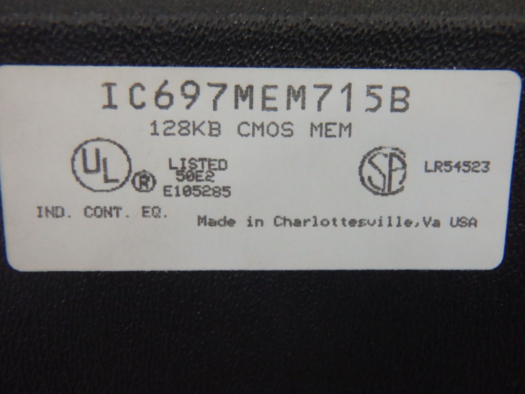 GE FANUC IC697MEM715B