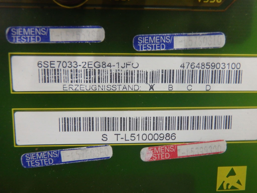 SIEMENS 6SE7033-2EG84-1JF0