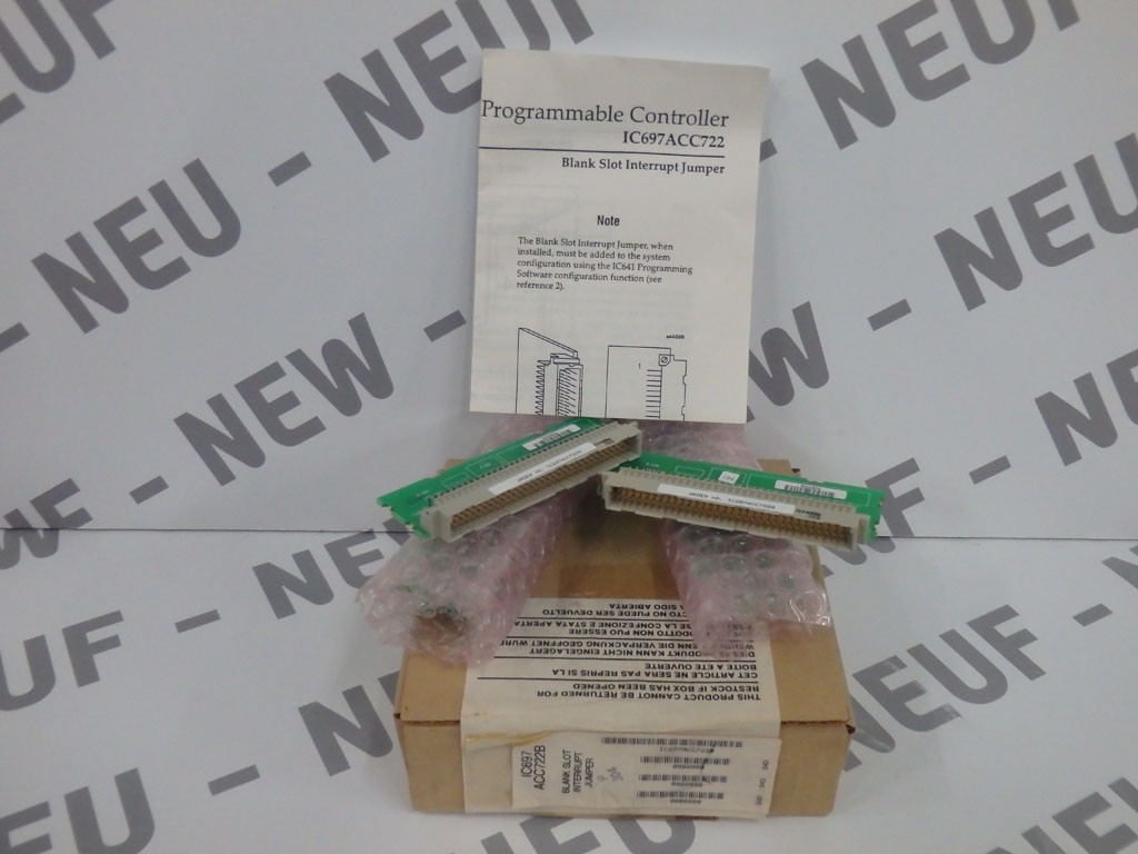 GE FANUC IC697ACC722