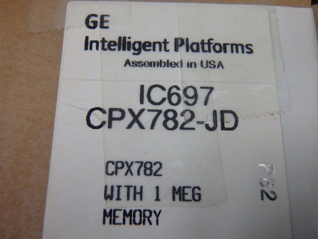 GE FANUC IC697CPX782-JD