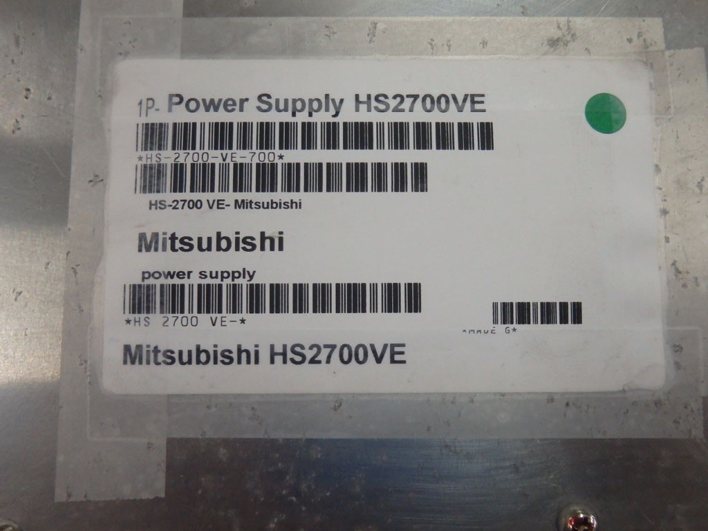 MITSUBISHI HS2700VE