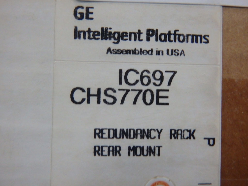 GE FANUC IC697CHS770