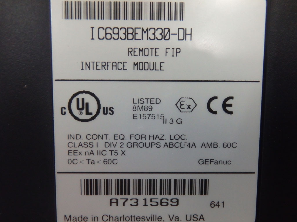 GE FANUC IC693BEM330-DH