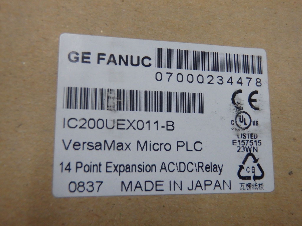 GE FANUC IC200UEX011