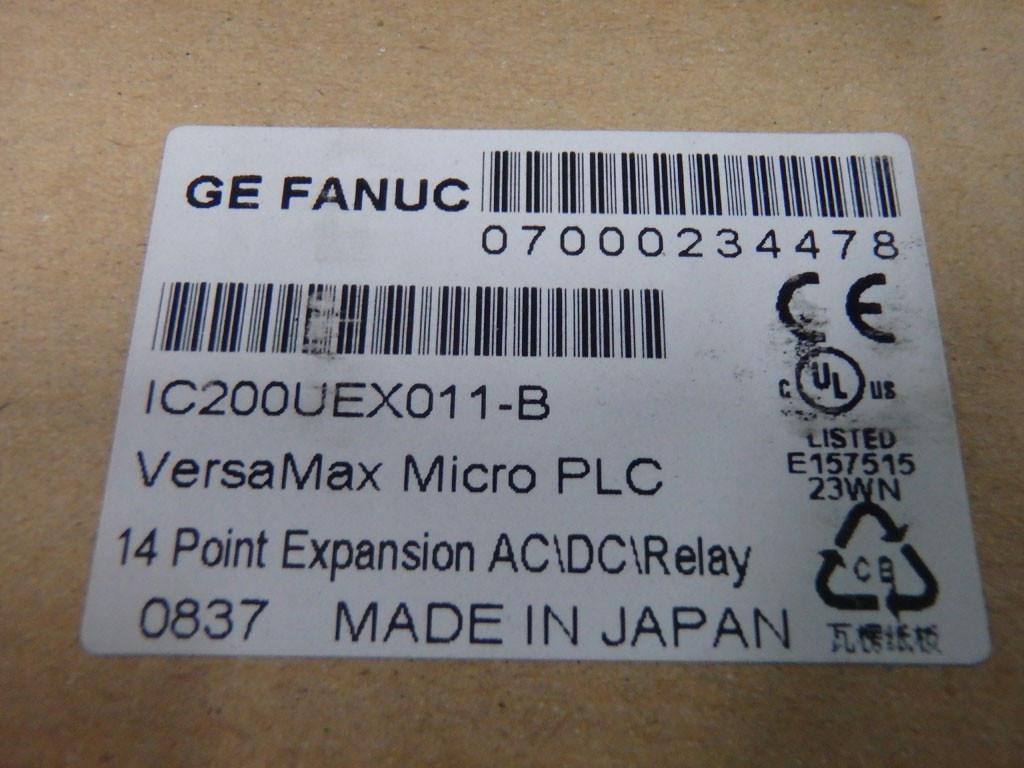 GE FANUC IC200UEX011