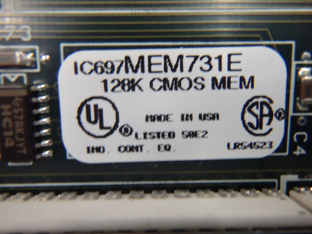 GE FANUC IC697MEM731E