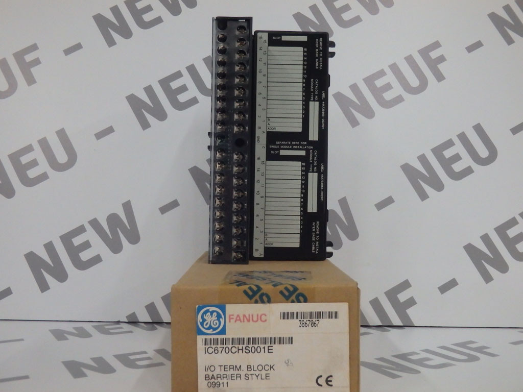 GE FANUC IC670CHS001